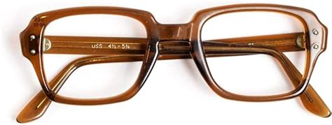 Jp Us Military Gi Glasses Bcg Frame Wellington Eyeglasses Dead Stock Browns