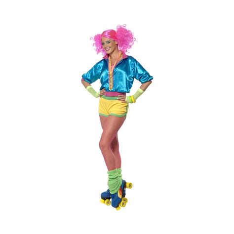 Costume Adult 80s Skater Girl S