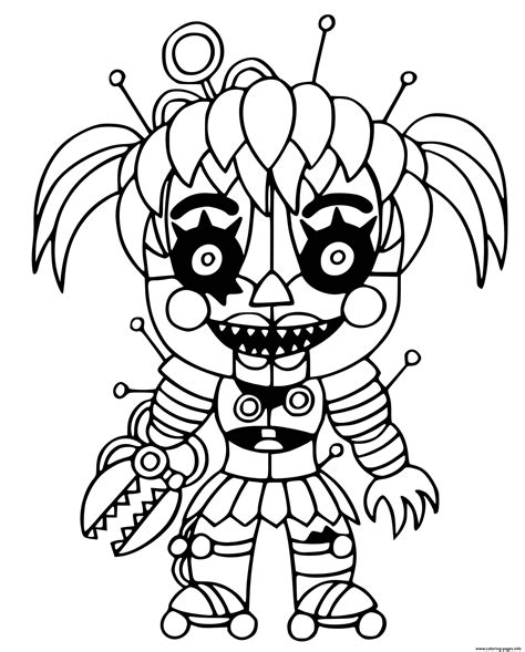 Fnaf Coloring Pages Printable Printable Word Searches