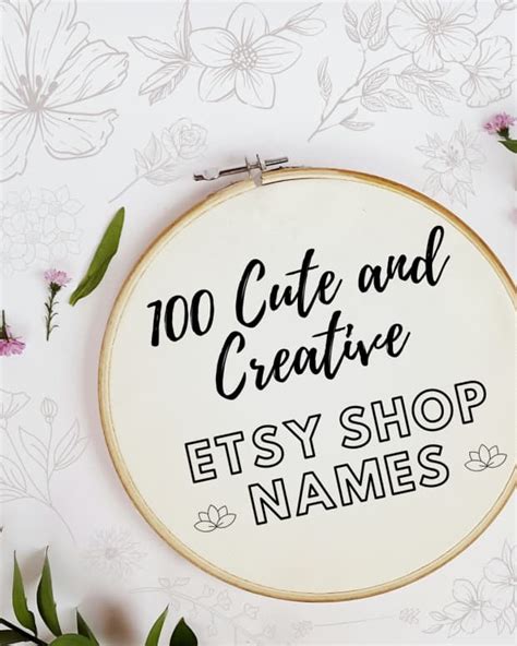 100 Cute T Shop Name Ideas Toughnickel