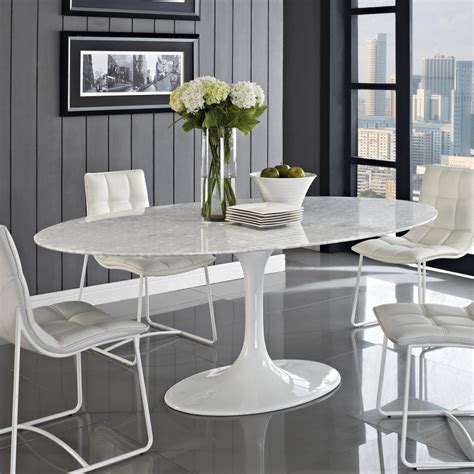 Small Oval Dining Table: Help for Small Dining Space – HomesFeed