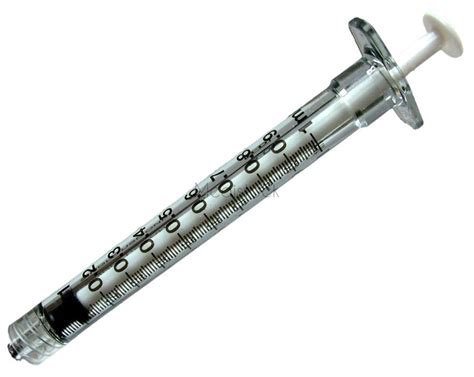 Syringe 1ml Luer Lock Sterile Bd Or Medicina Brand Box Of 100