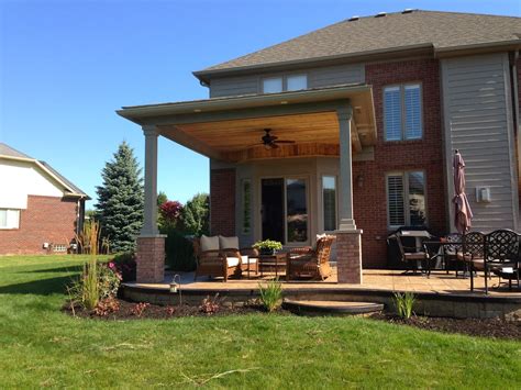 Outdoor Living Macomb County Michigan Covered Porch Project Adds