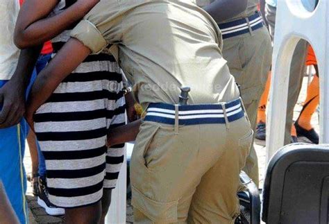 Male Body Where Ar The Parts Photo Ugandan Male Police Touching