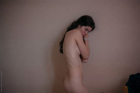 Naked Girls On A Neutral Background By Stocksy Contributor Demetr