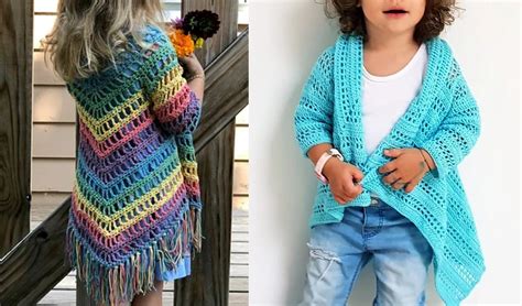 Girls Cardigan Crochet Pattern
