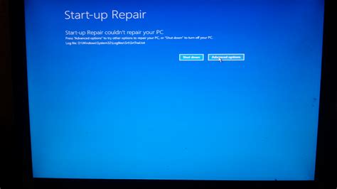 After Interrupted Hd Repair Windows 10 Wont Boot Windows 10 Forums