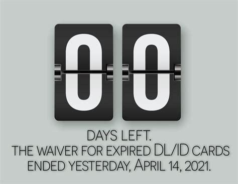 Countdown Is Over Expiration Waiver For Texas Driver Licenses Ends