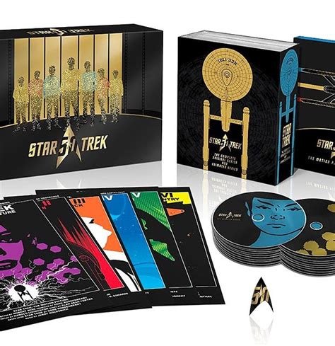 Star Trek 50th Anniversary Tv And Movie Collection Blu Ray Star Trek