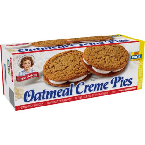 Little Debbie Oatmeal Creme Pies 3 Big Pack Boxes 36 Individually