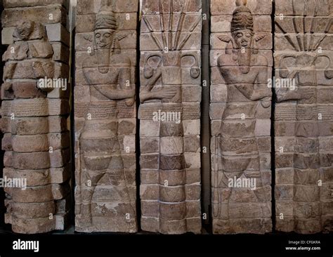 Mesopotamia Elam Relief Bull God And Goddess Ninhursag Susa 2nd Half