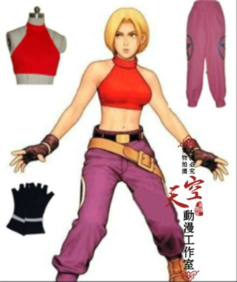 2016 Blue Mary Cosplay Costume From The King Of Fighters Fatal Fury