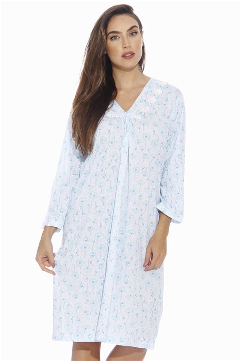 Plus Size Womens Super Comfortable Ultra Soft Cotton Nightgownlong