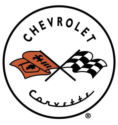 Printable Vintage Corvette Logo Corvetteclassiccars Chevy Corvette