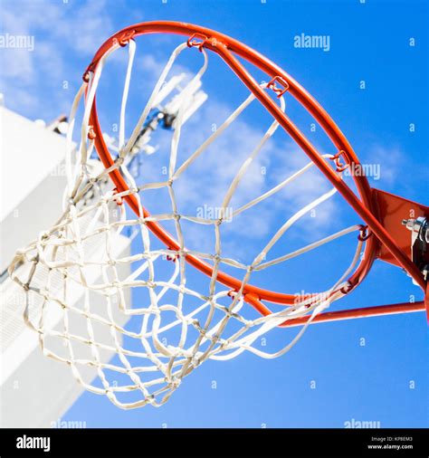 Inside Of A Basketball Stock Photo Alamy
