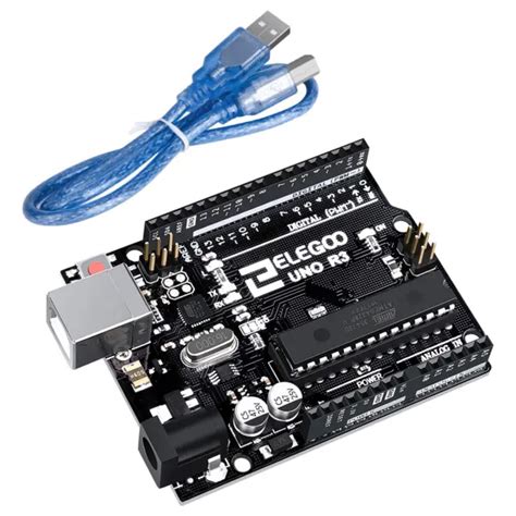 ELEGOO UNO R3 Board ATmega328P With USB Cable Arduino Compatible For