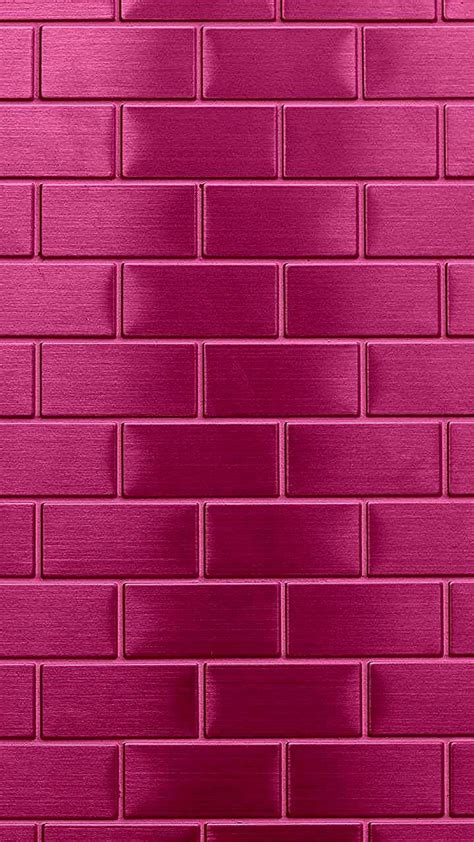 Pink Brick Pink Wallpaper Iphone Pink Wallpaper Colorful Wallpaper