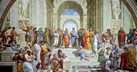 Escola De Atenas De Rafael