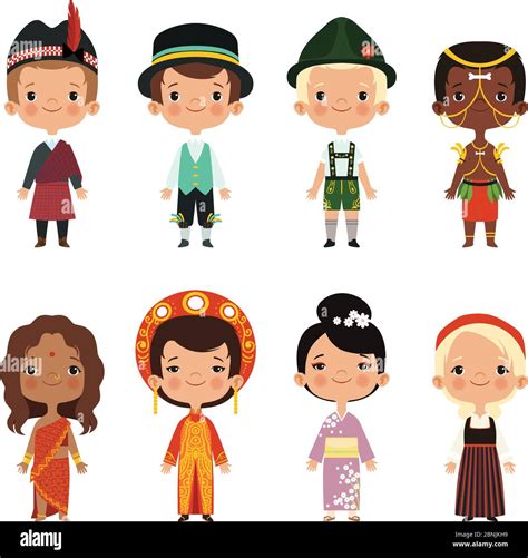 Children Various Traditional Costume Hi Res Stock Photography And
