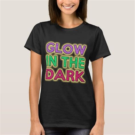 Glow In The Dark T Shirts And Shirt Designs Zazzle Uk