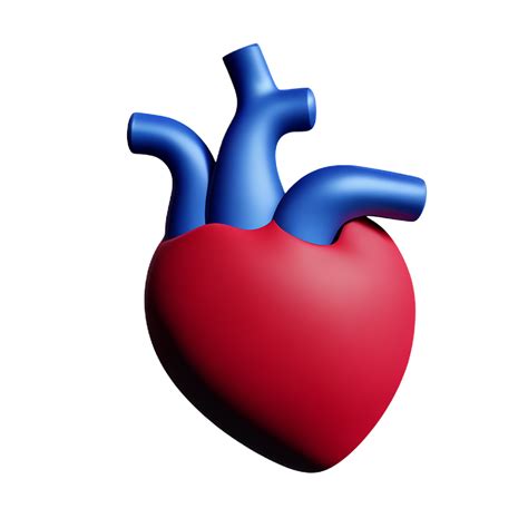 Human Real Heart 3d Rendering Icon Illustration 29188522 Png