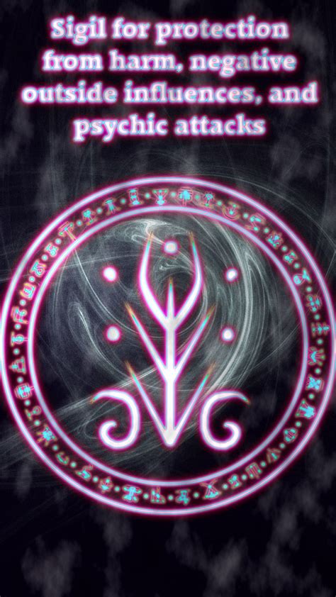 Sigil For Protection From Harm Negative Outside Influences And