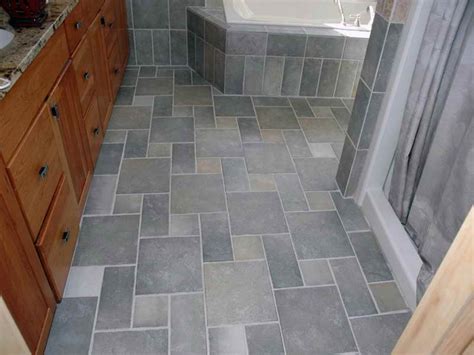 Tile trends for bathroom and powder room flooring. Bathroom , Nice And Beautiful Combination For Bathroom ...