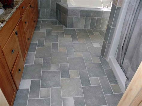 Tile trends for bathroom and powder room flooring. Bathroom , Nice And Beautiful Combination For Bathroom ...