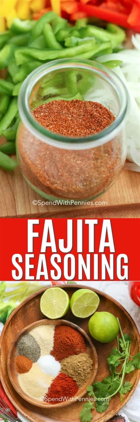 Easy Homemade Fajita Seasoning Spend With Pennies