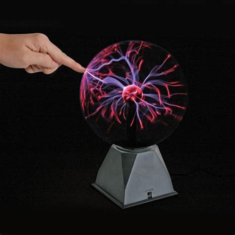 Plasma Ball Lamp Light Touching Sensitive Nebula Sphere Globe Novelty
