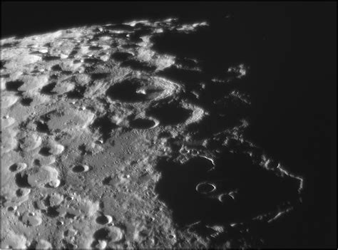Lunar Highlights Of The First Quarter Moon Philipp Salzgeber Photography