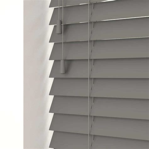 Urban Grey Faux Wood With Cords Cheapest Blinds Uk Ltd