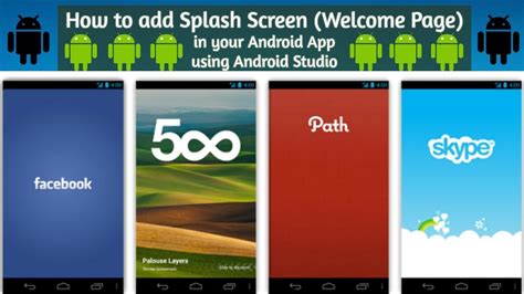 Android Studio Splash Screen Tutorial How To Add A Splash Screen In