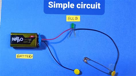 Simple Circuit With Safety Pinworking Model Of Simple Circuitschool