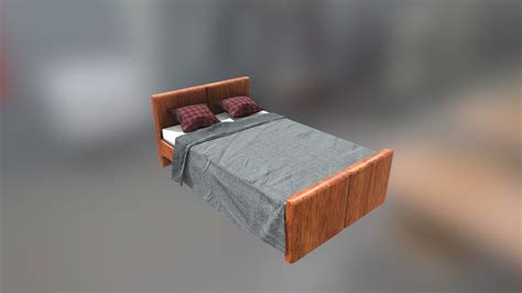 Bed Download Free 3d Model By Rerwandi 352f853 Sketchfab