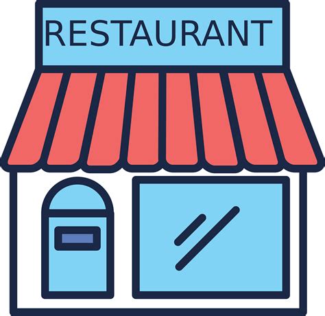 Download Restaurant Building Icon Royalty Free Vector Graphic Pixabay