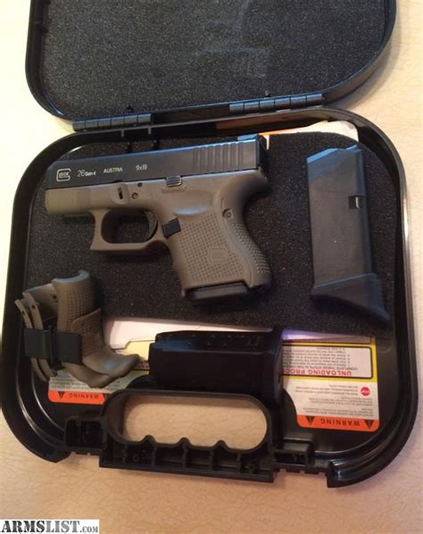 Armslist For Sale Glock 26 Gen4 Od Green