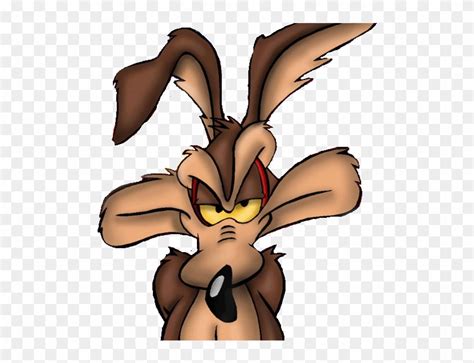 Willie E Coyote Coyote Looney Tunes Face Hd Png Download 564x564