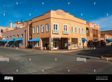Downtown Santa Fe New Mexico Stock Photo Alamy