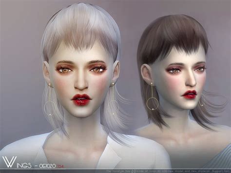 The Sims Resource Wings Oe1125 Sims 4 Hairs 236