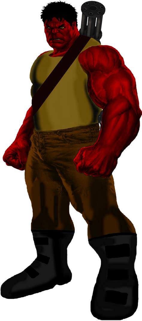 Red Hulk Png By Davidbksandrade On Deviantart