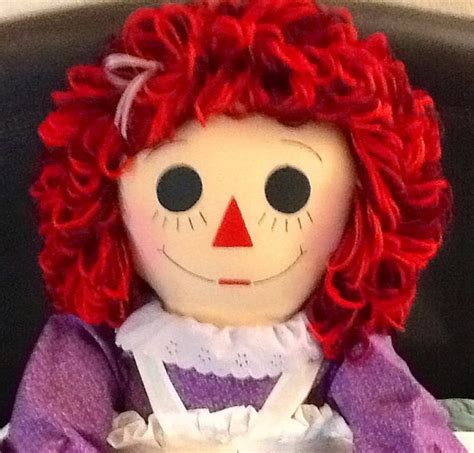 Raggedy Ann Doll Handmade 36 Inches Custom Orders Free Etsy Raggedy
