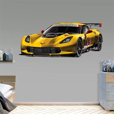Chevrolet Corvette C7r Officially Licensed Removable Wall Decal In