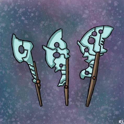 •ds Styled Ancient Battle Axes Artwork• Zelda Amino