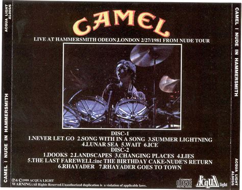03 harbour of tears — camel 1996 harbour of tears. Camel Boots - Nude ... in Hammersmith 1981 - Unofficial ...