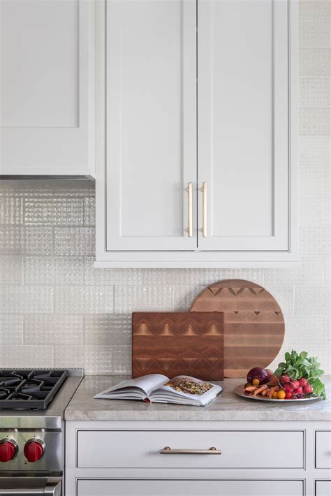 We Absolutely Love The Details Of This Textured Backsplash Wanting To