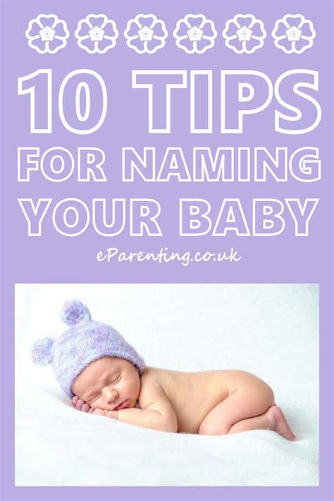 10 Quick Tips For Naming Your Baby