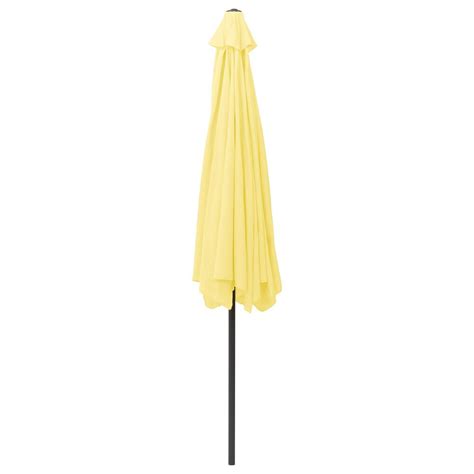 Corliving 10 Round Tilting Patio Umbrella In Yellow Nebraska