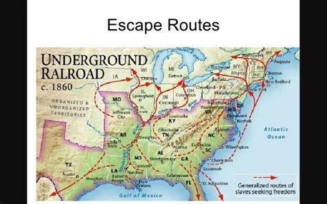 Harriet Tubman Underground Railroad Route Map All In One Photos