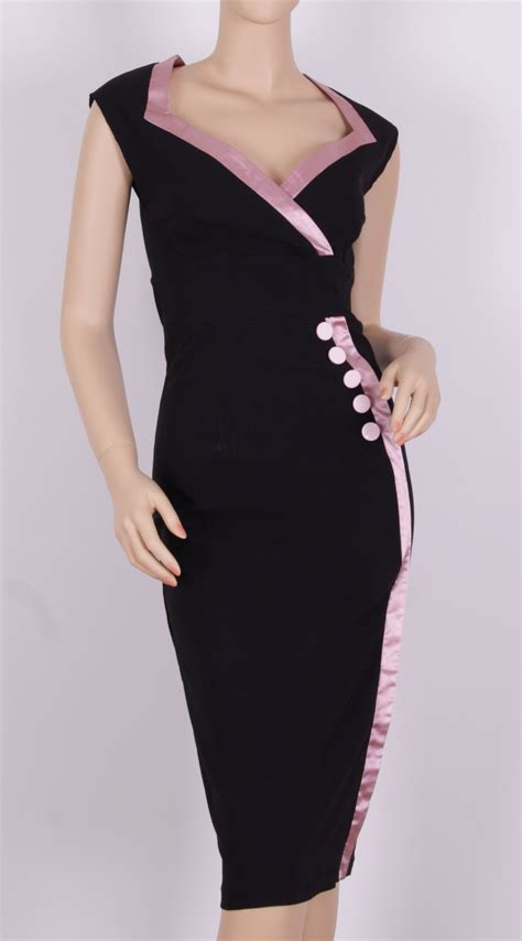 1950s Black Wiggle Dress This Style Would Be Perfect As Bridesmaid